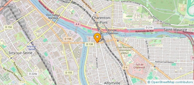 localisation de l'entreprise SCI YENTEL à ALFORTVILLE