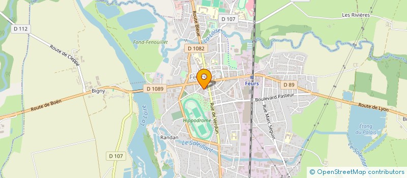 localisation de l'entreprise SCI YEOMAN  FEURS