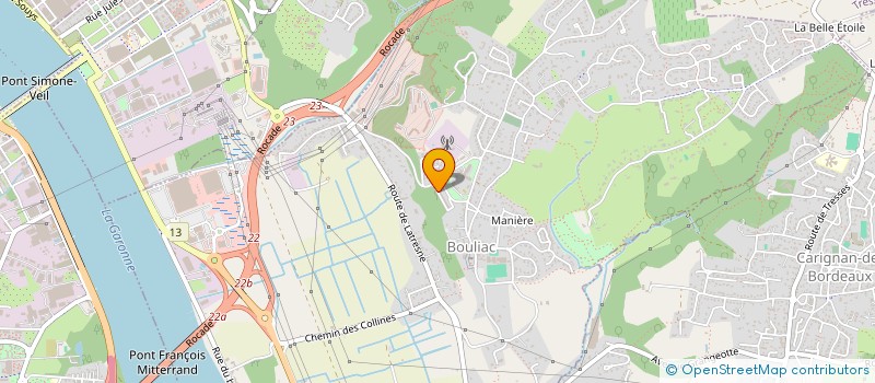 localisation de l'entreprise SCI YEPE  BOULIAC