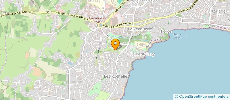 localisation de l'entreprise SCI YEPY  SAINT-NAZAIRE