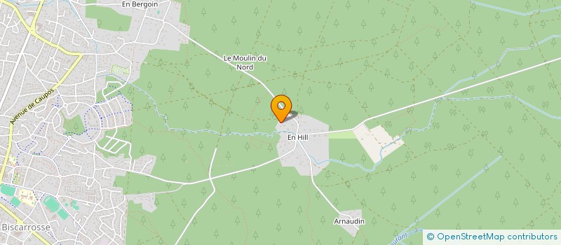 localisation de l'entreprise SCI YES  BISCARROSSE