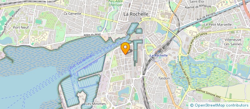 localisation de l'entreprise SCI YEUX D'AZUR  LA ROCHELLE