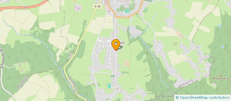 localisation de l'entreprise SCI YEZDA  PHALSBOURG