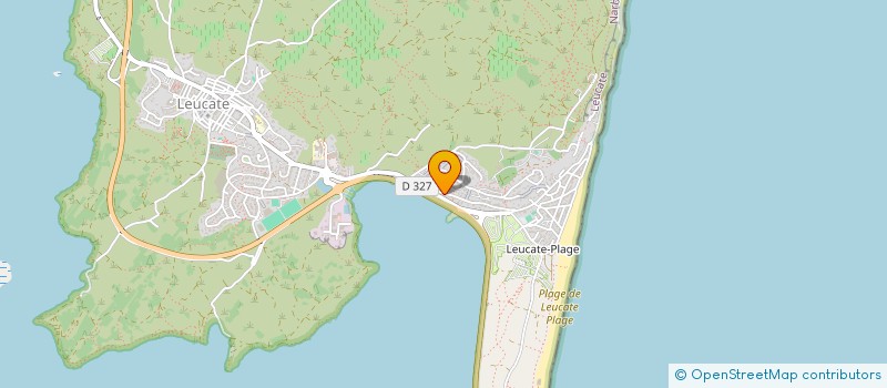 localisation de l'entreprise SCI YFA à LEUCATE