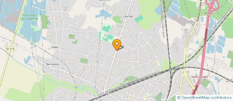 localisation de l'entreprise SCI YG  AMBARES-ET-LAGRAVE