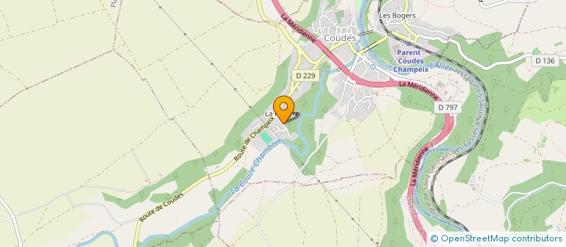 localisation de l'entreprise SCI YGGDRASIL  COUDES