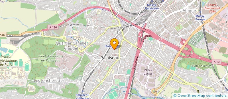 localisation de l'entreprise SCI YI FA à PALAISEAU