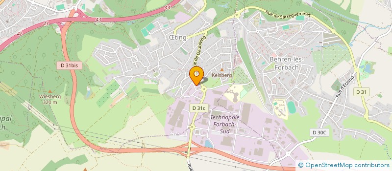 localisation de l'entreprise SCI YILDIZ  TING