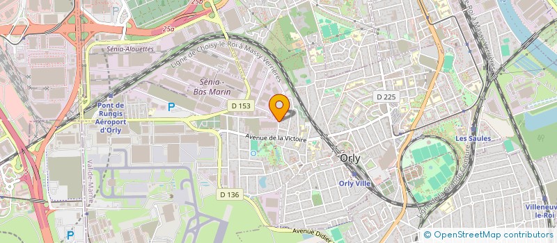 localisation de l'entreprise SCI YILMAZ  ORLY