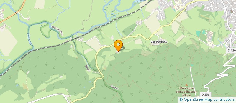 localisation de l'entreprise SCI YILMAZ FRERES  AUTUN