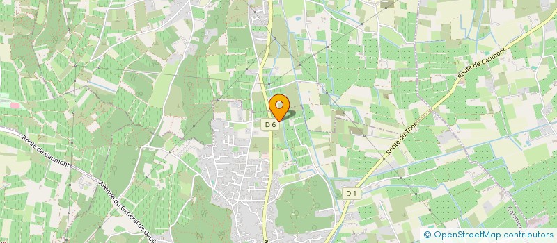 localisation de l'entreprise SCI YJ  CAUMONT-SUR-DURANCE