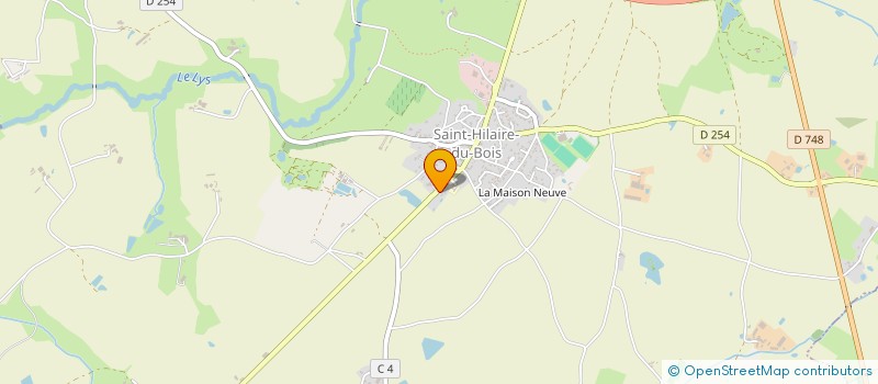 localisation de l'entreprise SCI YJG QUIGNON à LYS-HAUT-LAYON