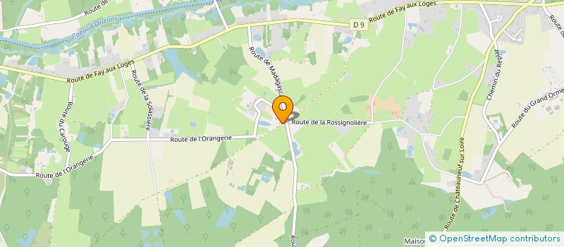 localisation de l'entreprise SCI YJJM à VITRY-AUX-LOGES