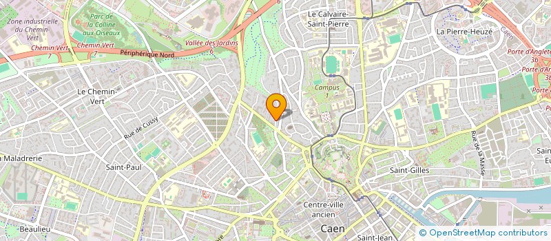localisation de l'entreprise SCI YLAM à CAEN