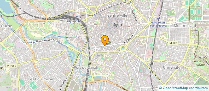 localisation de l'entreprise SCI YLFO à DIJON