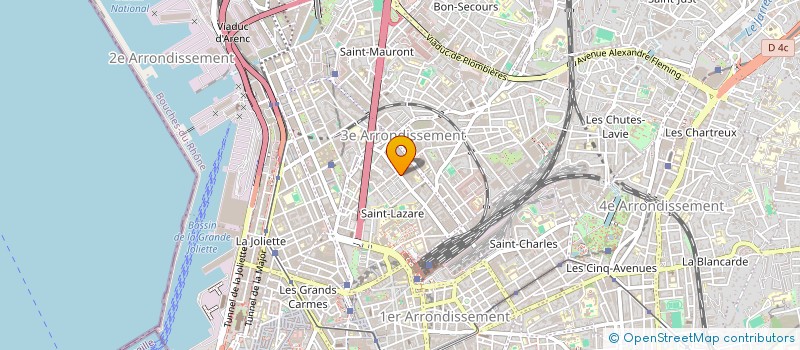 localisation de l'entreprise SCI YLISTINE à MARSEILLE