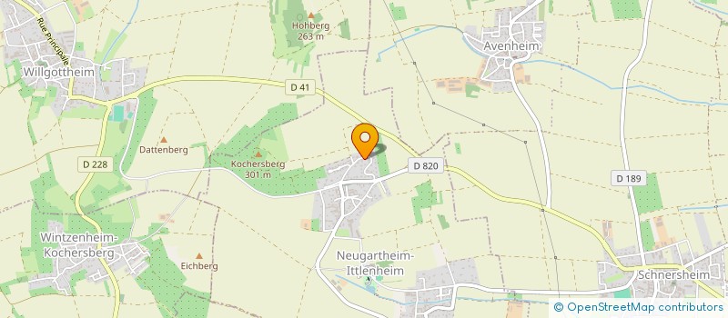 localisation de l'entreprise SCI YLN  NEUGARTHEIM-ITTLENHEIM