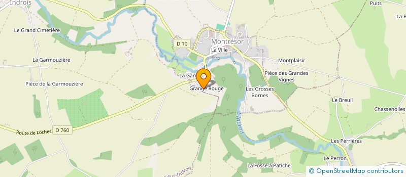 localisation de l'entreprise SCI YLZO à MONTRESOR