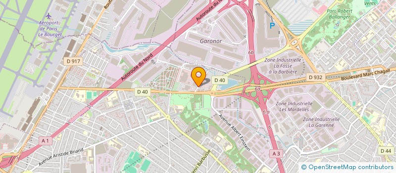 localisation de l'entreprise SCI YM à LE BLANC-MESNIL