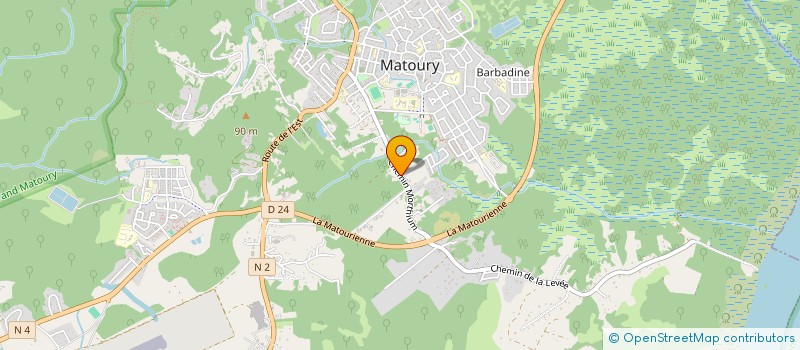 localisation de l'entreprise SCI YMAAOS à MATOURY
