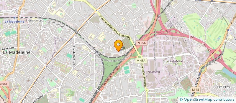 localisation de l'entreprise SCI YMANE  MARCQ-EN-BARUL