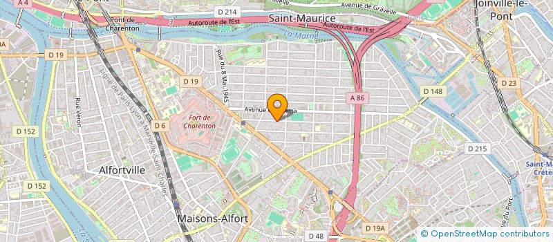 localisation de l'entreprise SCI YMD à MAISONS-ALFORT