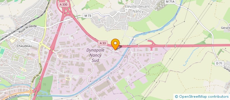 localisation de l'entreprise SCI YMEC  FLEVILLE-DEVANT-NANCY