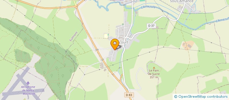 localisation de l'entreprise SCI YNA  AGINCOURT