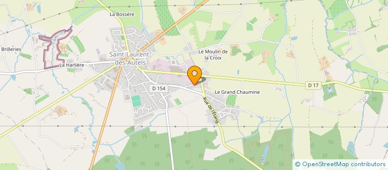 localisation de l'entreprise SCI YNAD  OREE-D'ANJOU