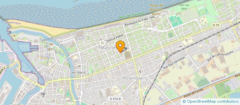 localisation de l'entreprise SCI YNNA à DUNKERQUE