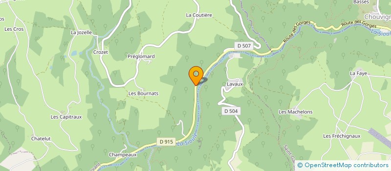 localisation de l'entreprise SCI YOBU  MENAT