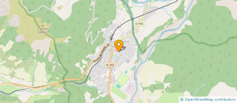 localisation de l'entreprise SCI YODA  LA MURE-ARGENS