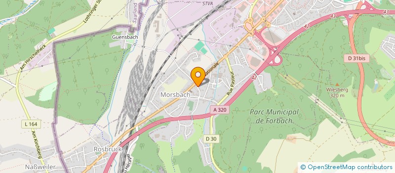 localisation de l'entreprise SCI YODA à MORSBACH