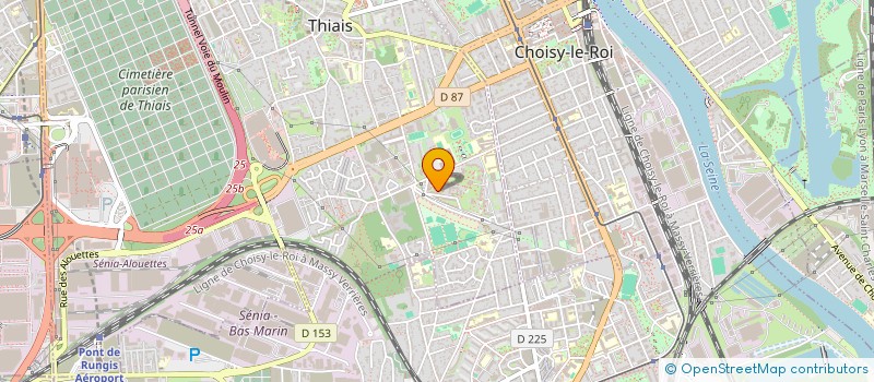 localisation de l'entreprise SCI YODI à THIAIS
