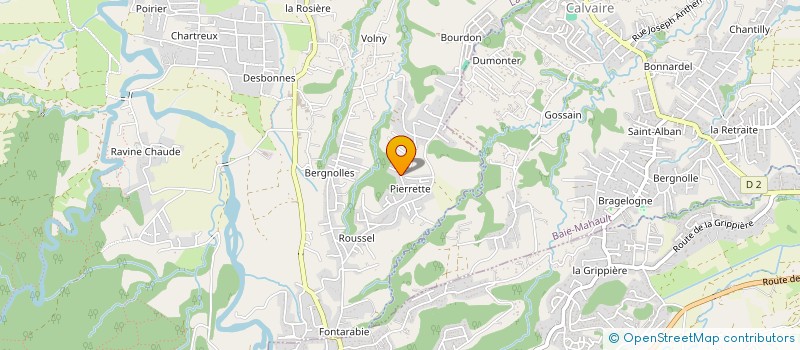 localisation de l'entreprise SCI YODIA  LAMENTIN