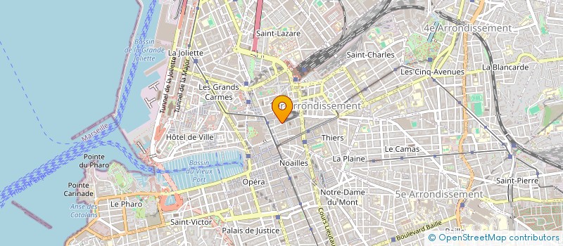 localisation de l'entreprise SCI YOEL à MARSEILLE