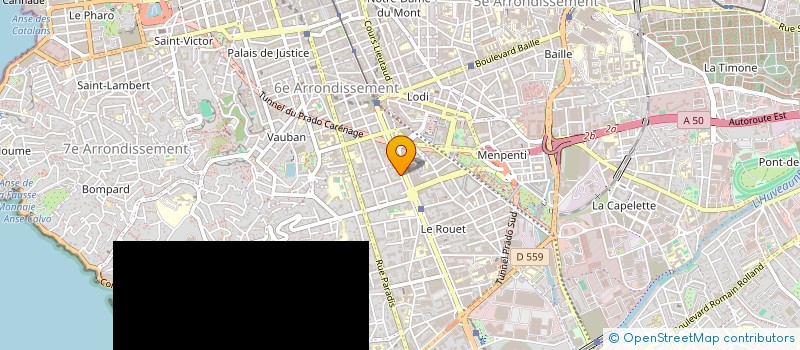 localisation de l'entreprise SCI YOELA à MARSEILLE