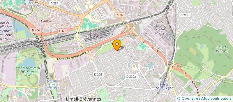 localisation de l'entreprise SCI YOFA à LIMEIL-BREVANNES