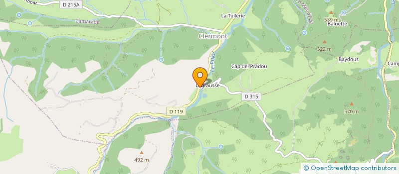 localisation de l'entreprise SCI YOGA à CLERMONT