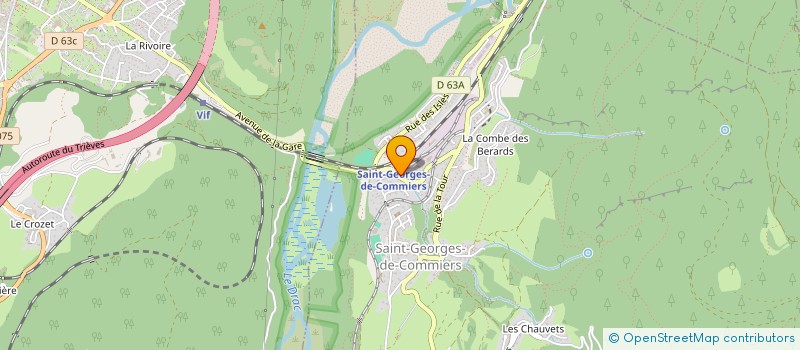 localisation de l'entreprise SCI YOGA  SAINT-GEORGES-DE-COMMIERS