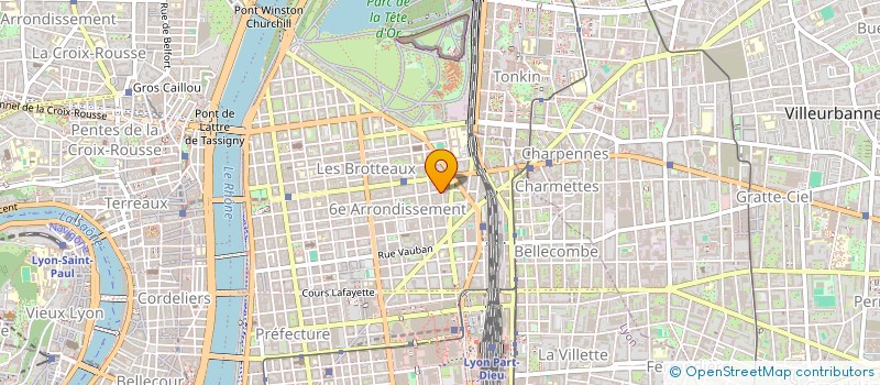 localisation de l'entreprise SCI YOHAI EL NESS  LYON