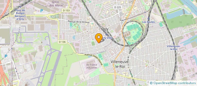 localisation de l'entreprise SCI YOHANMAU  ORLY