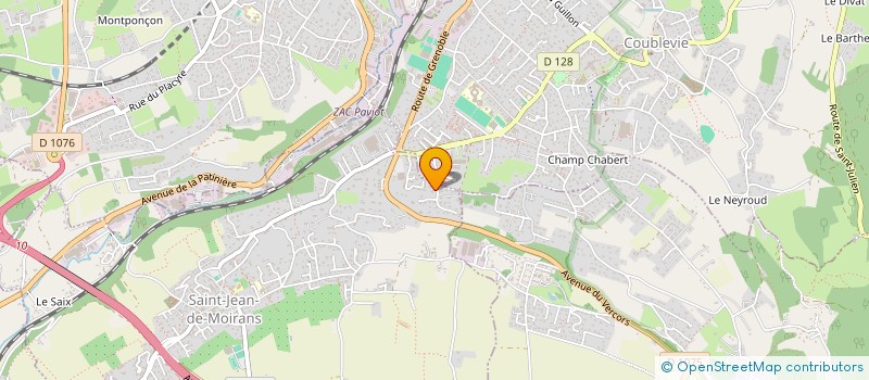 localisation de l'entreprise SCI YOHANY  SAINT-JEAN-DE-MOIRANS