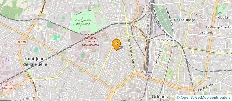 localisation de l'entreprise SCI YOHEMMA à ORLEANS