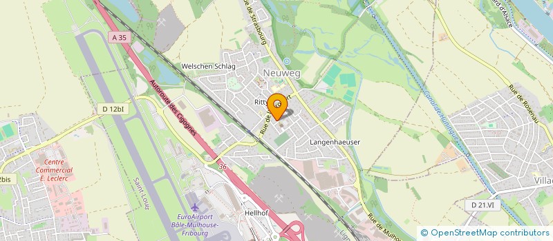 localisation de l'entreprise SCI YOKELIA  SAINT-LOUIS