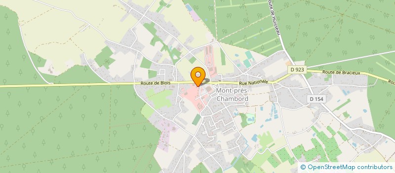 localisation de l'entreprise SCI YOLIGOJU  MONT PRES CHAMBORD