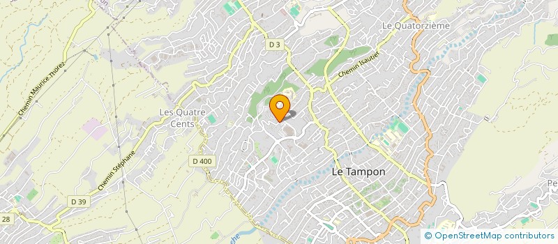 localisation de l'entreprise SCI YOLN  LE TAMPON