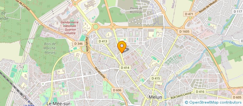 localisation de l'entreprise SCI YOMRA à MELUN