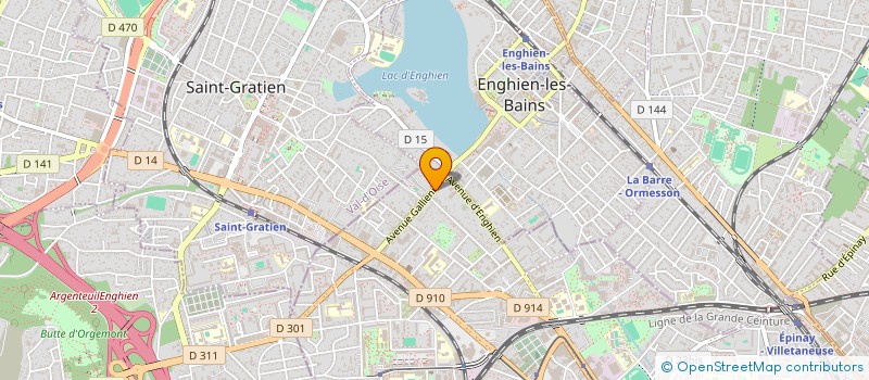 localisation de l'entreprise SCI YONA  EPINAY-SUR-SEINE