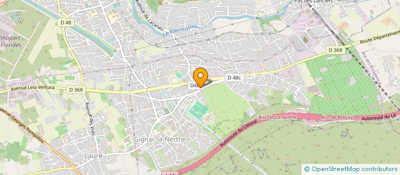 localisation de l'entreprise SCI YONG FA  GIGNAC-LA-NERTHE